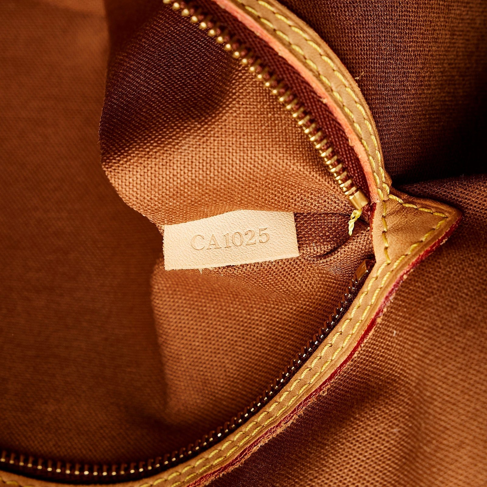 Brown Louis Vuitton Monogram Batignolles Horizontal Tote Bag | AlmaBagz - Image 6