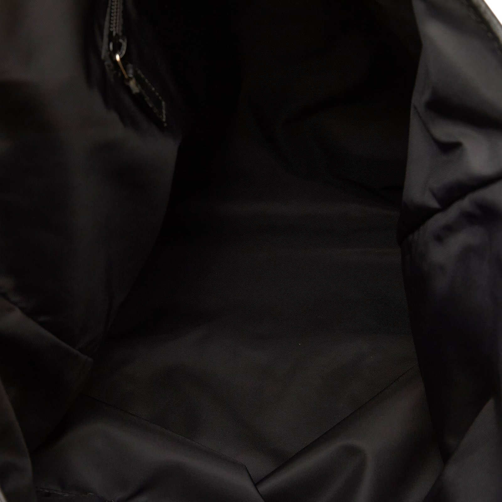 Black Gucci Web Nylon Tote | AlmaBagz - Image 4