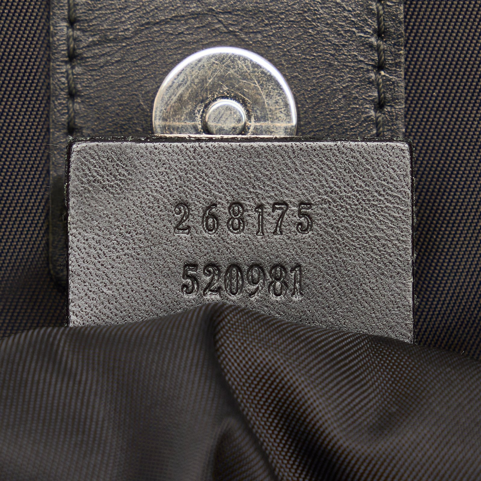 Black Gucci Web Nylon Tote | AlmaBagz - Image 6