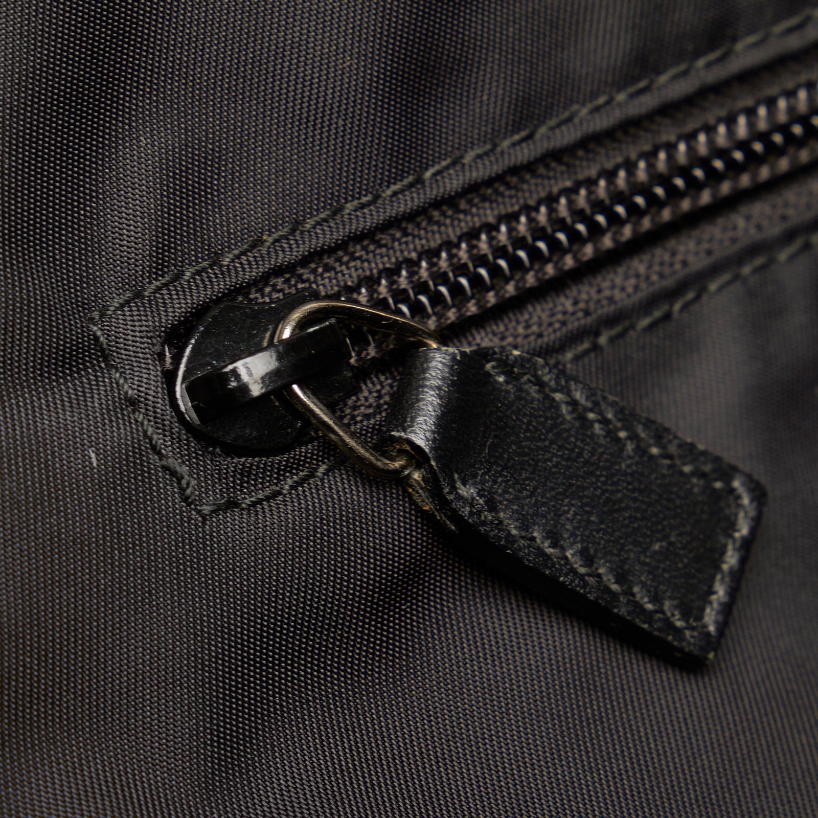 Black Gucci Web Nylon Tote | AlmaBagz - Image 7