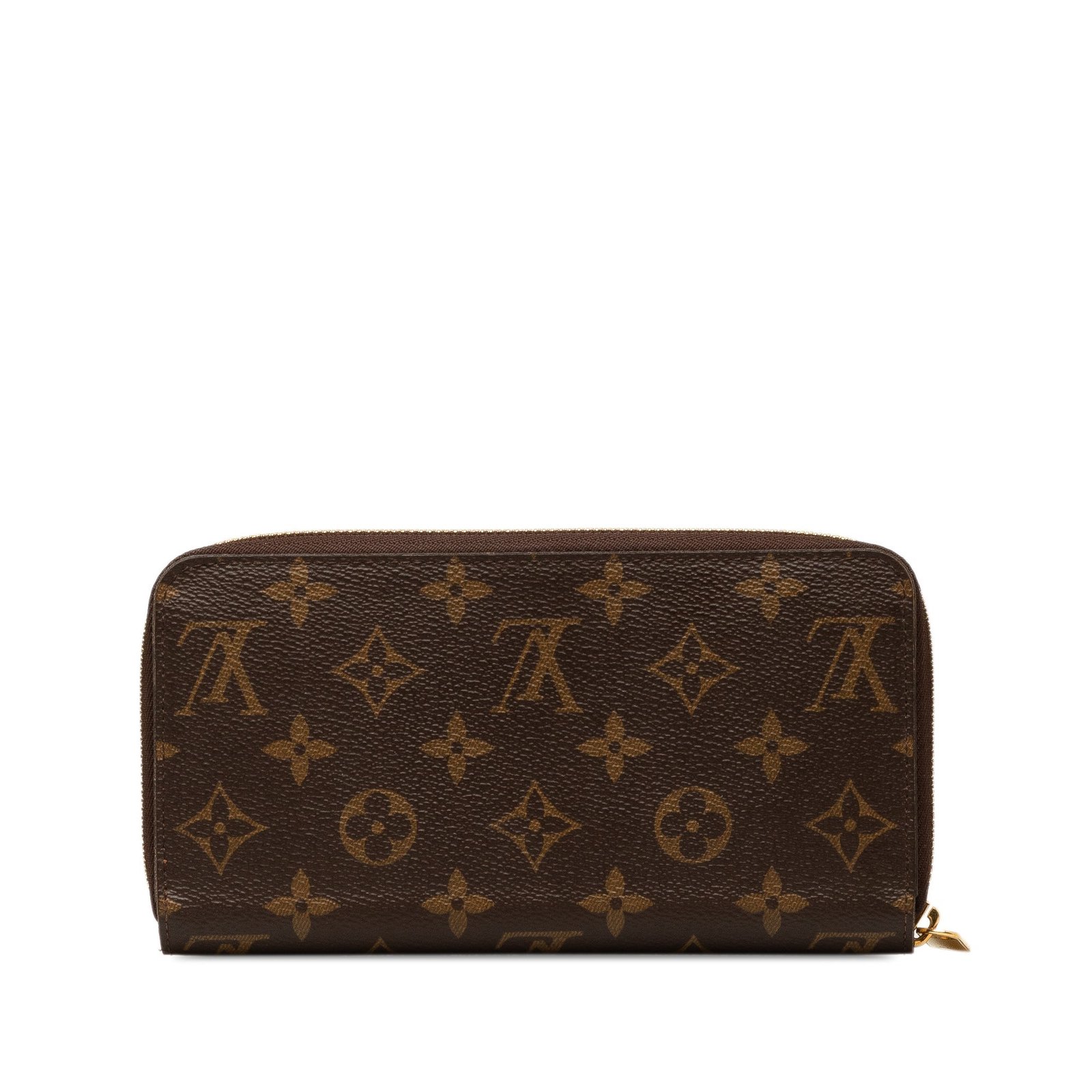 Brown Louis Vuitton Monogram Zippy Wallet | AlmaBagz - Image 3