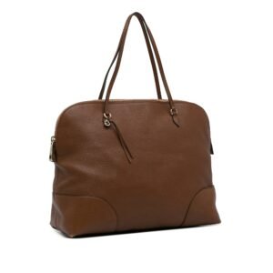 Brown Gucci Leather Bree Tote Bag | AlmaBagz