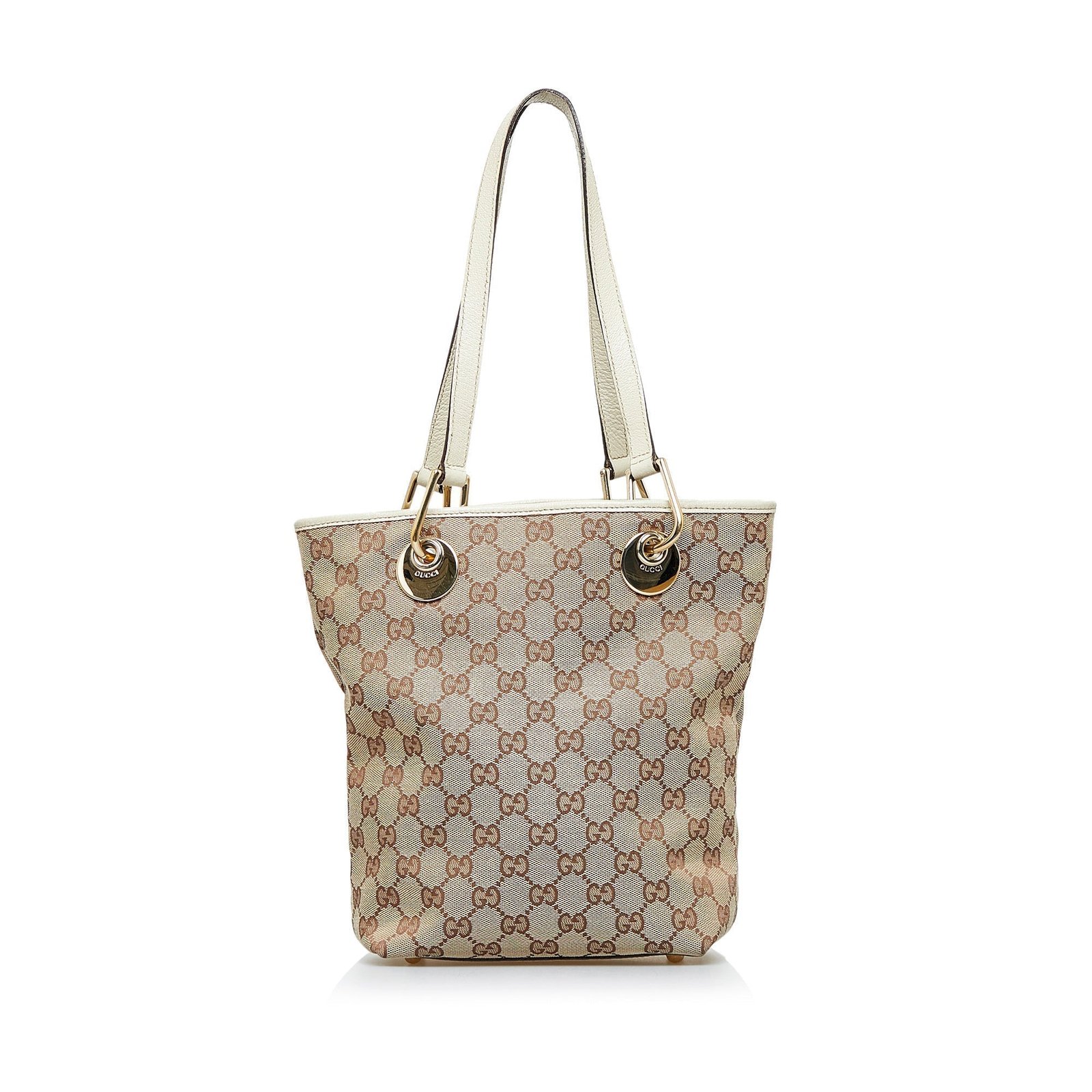 Brown Gucci GG Canvas Eclipse Tote Bag | AlmaBagz - Image 10