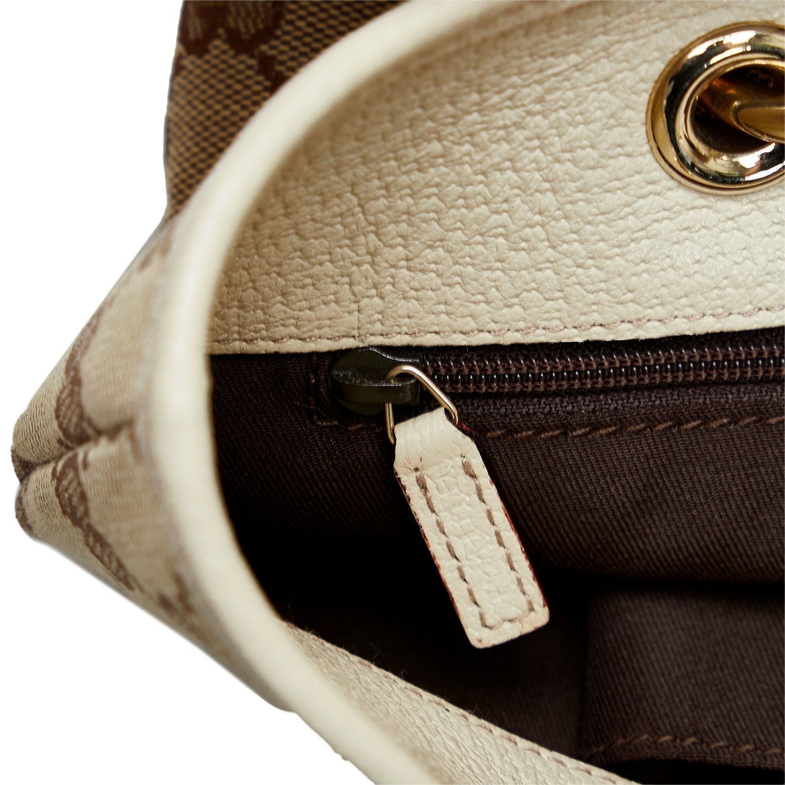 Brown Gucci GG Canvas Eclipse Tote Bag | AlmaBagz - Image 7