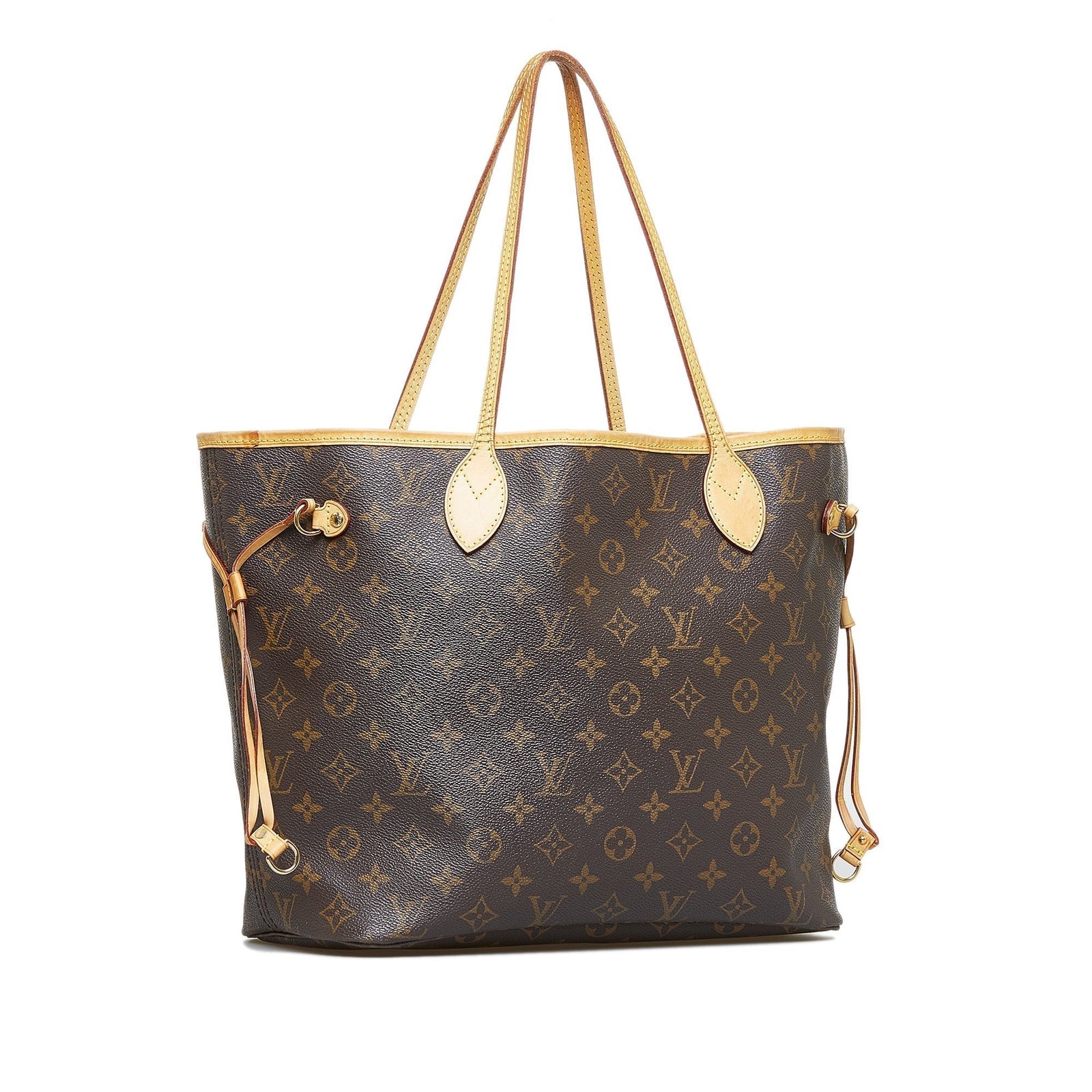 Brown Louis Vuitton Monogram Neverfull MM Tote Bag | AlmaBagz