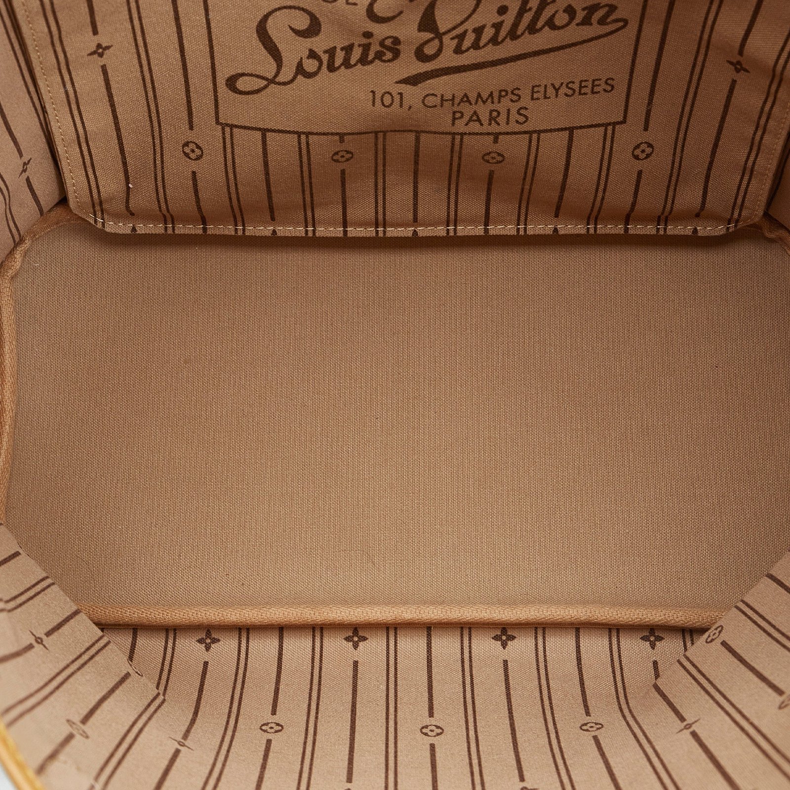 Brown Louis Vuitton Monogram Neverfull MM Tote Bag | AlmaBagz - Image 4