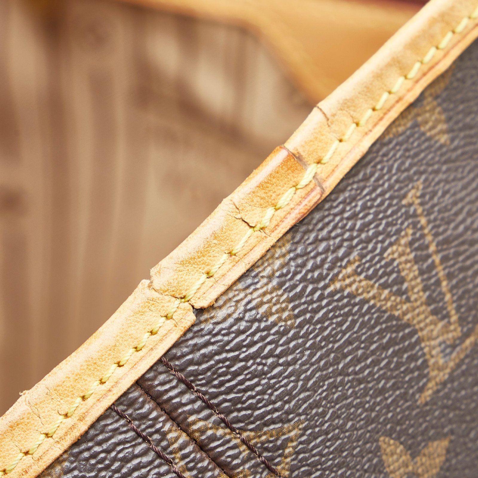 Brown Louis Vuitton Monogram Neverfull MM Tote Bag | AlmaBagz - Image 11