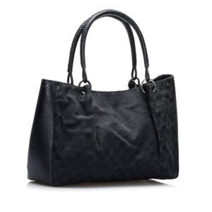 Black Gucci GG Canvas Tote Bag | AlmaBagz