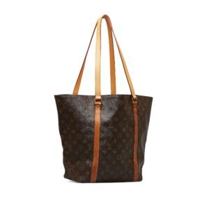 Brown Louis Vuitton Monogram Sac Shopping Tote Bag | AlmaBagz