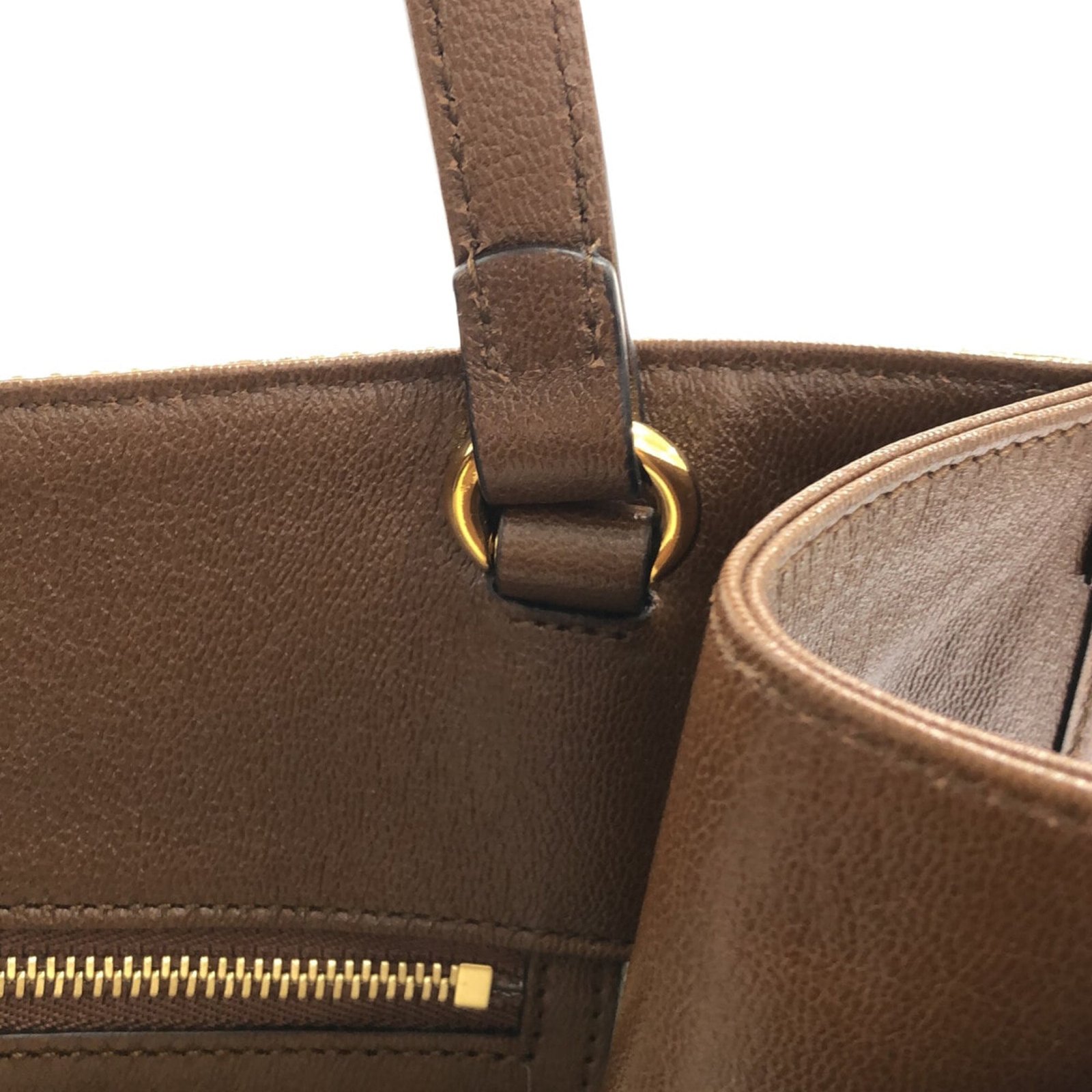 Brown Gucci GG Canvas Horsebit 1955 Tote Bag | AlmaBagz - Image 10