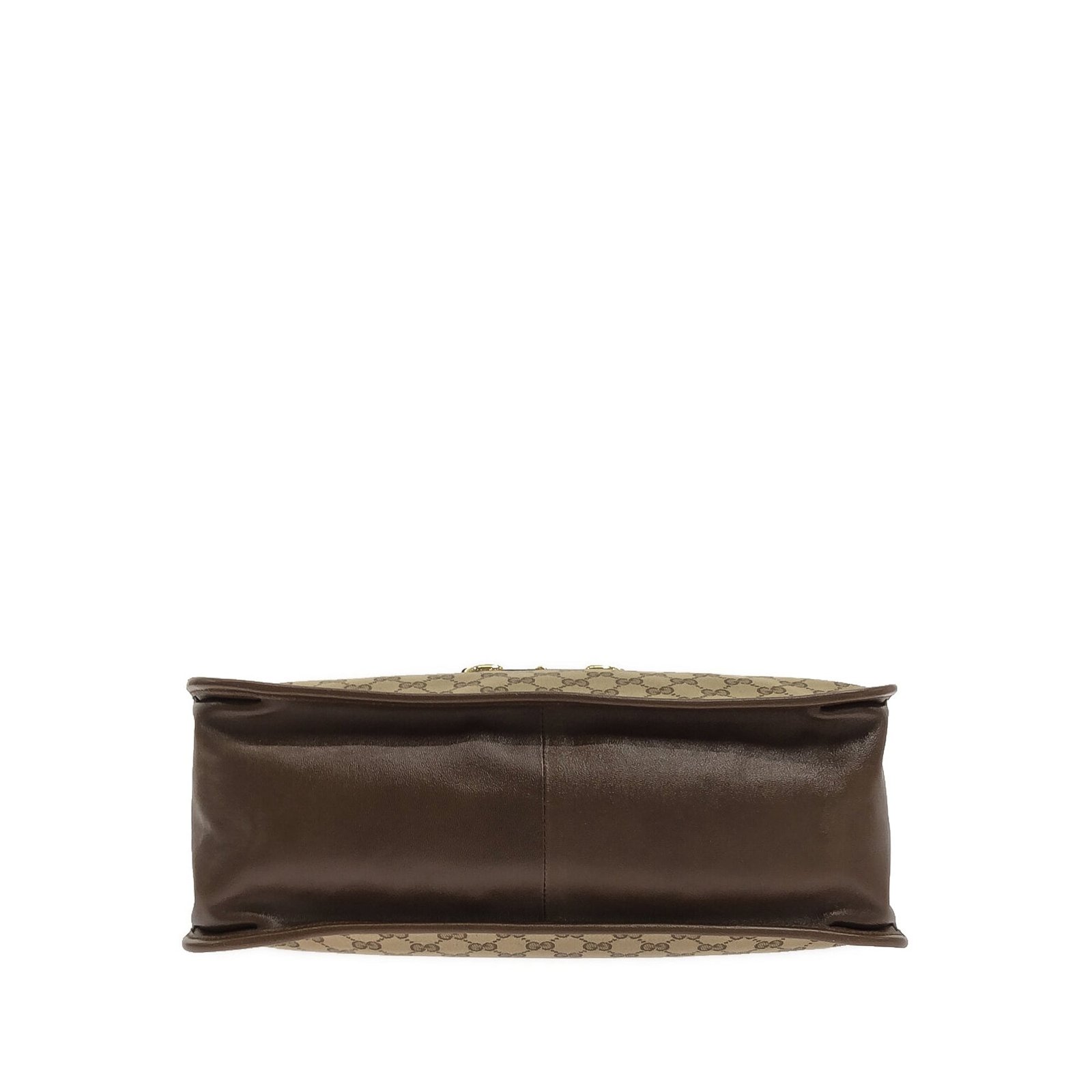 Brown Gucci GG Canvas Horsebit 1955 Tote Bag | AlmaBagz - Image 3