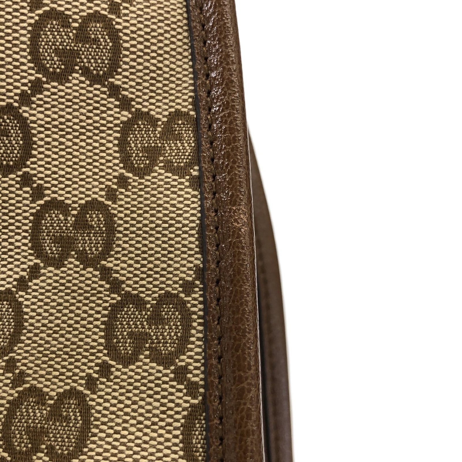 Brown Gucci GG Canvas Horsebit 1955 Tote Bag | AlmaBagz - Image 8