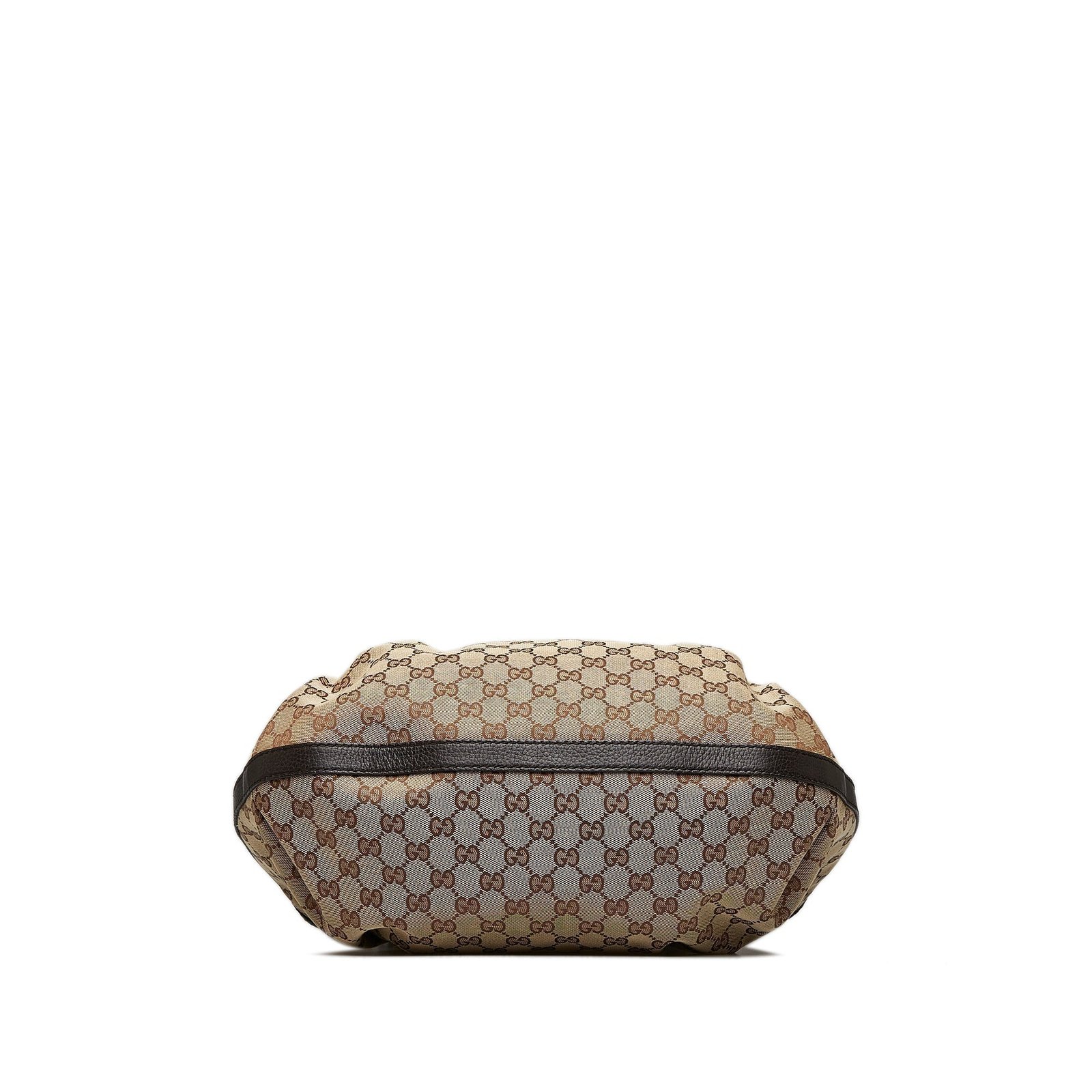 Brown Gucci GG Canvas Tote Bag | AlmaBagz - Image 3