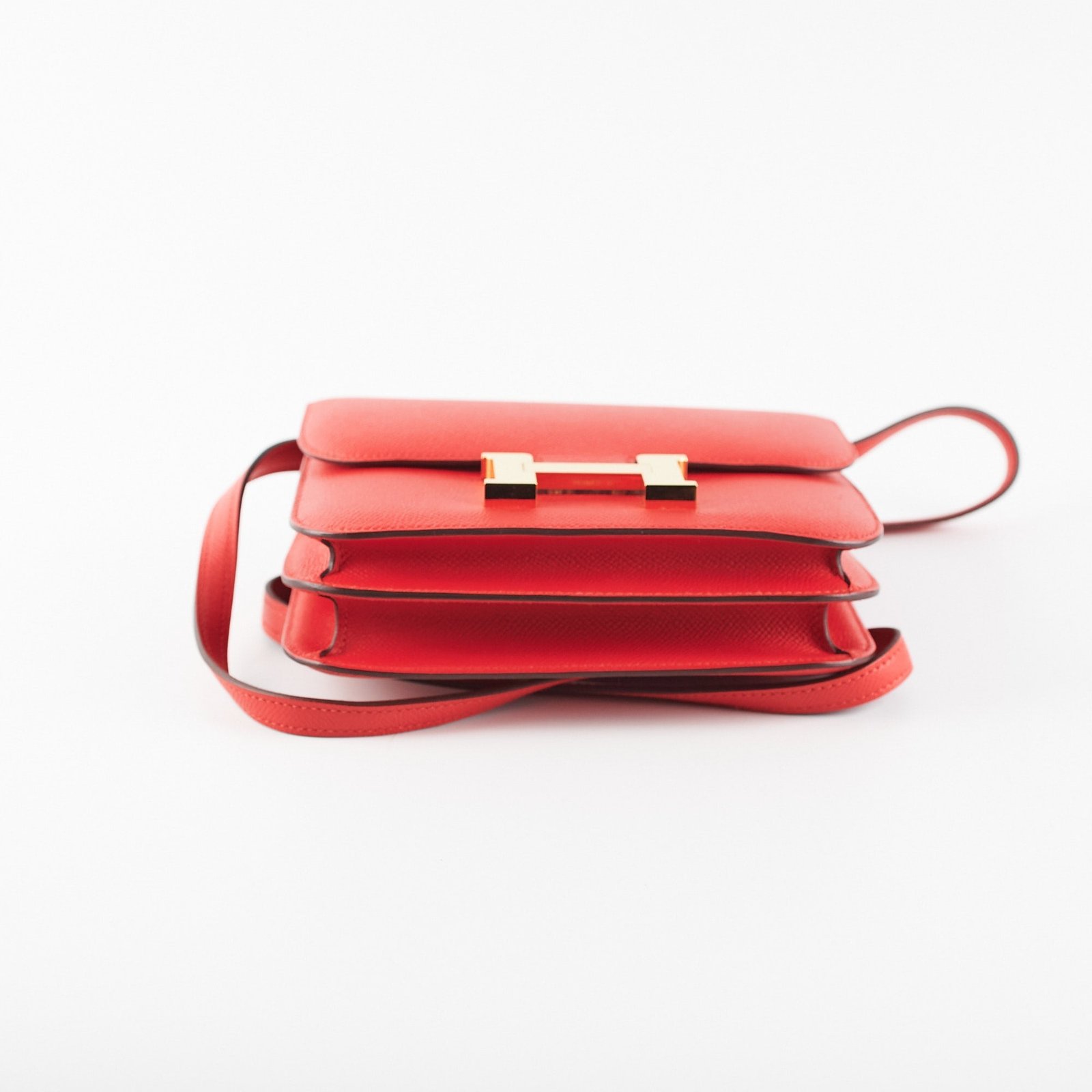 Deal of The Week - Hermes Constance 18 Rouge Tomate Stamp A | AlmaBagz - Image 4