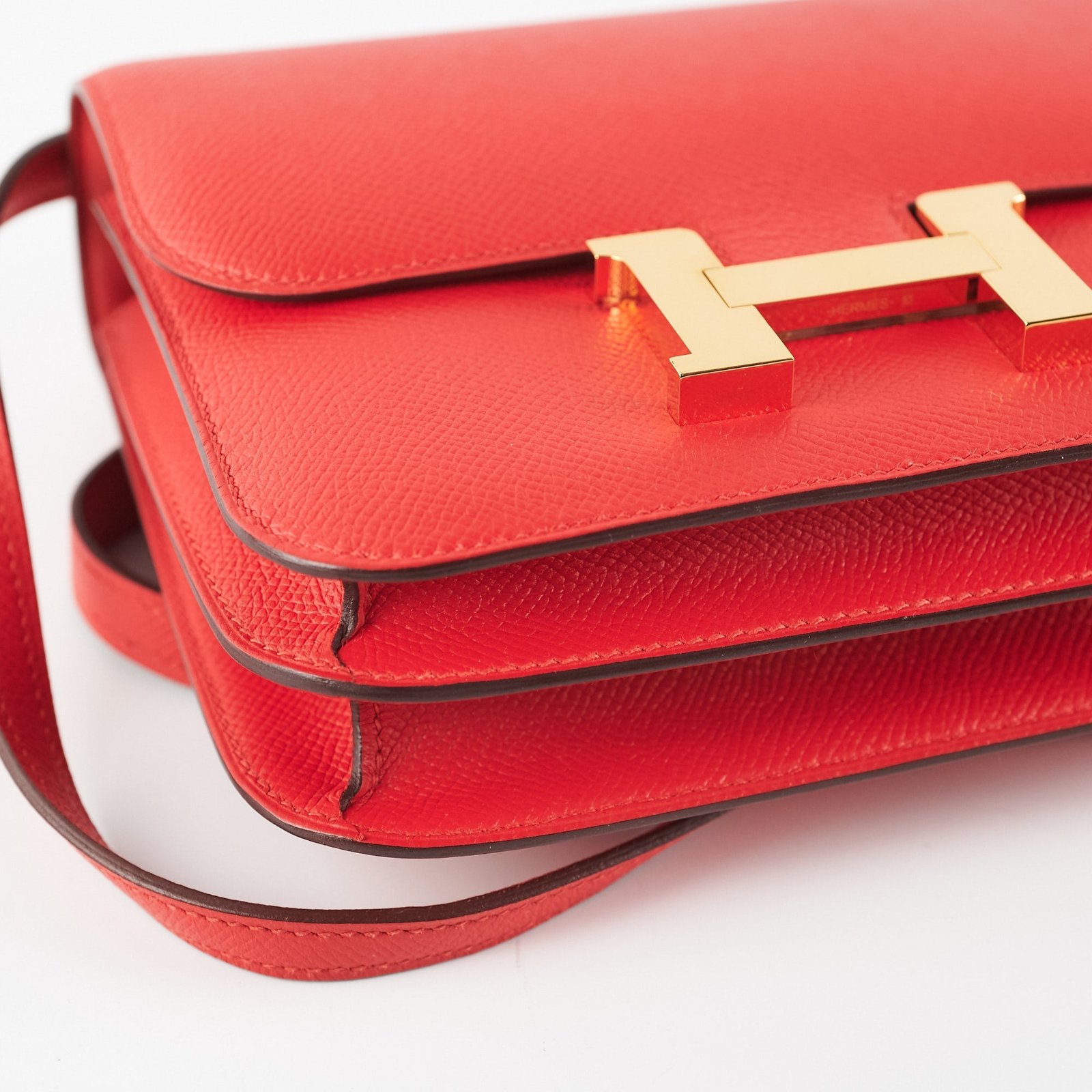 Deal of The Week - Hermes Constance 18 Rouge Tomate Stamp A | AlmaBagz - Image 14