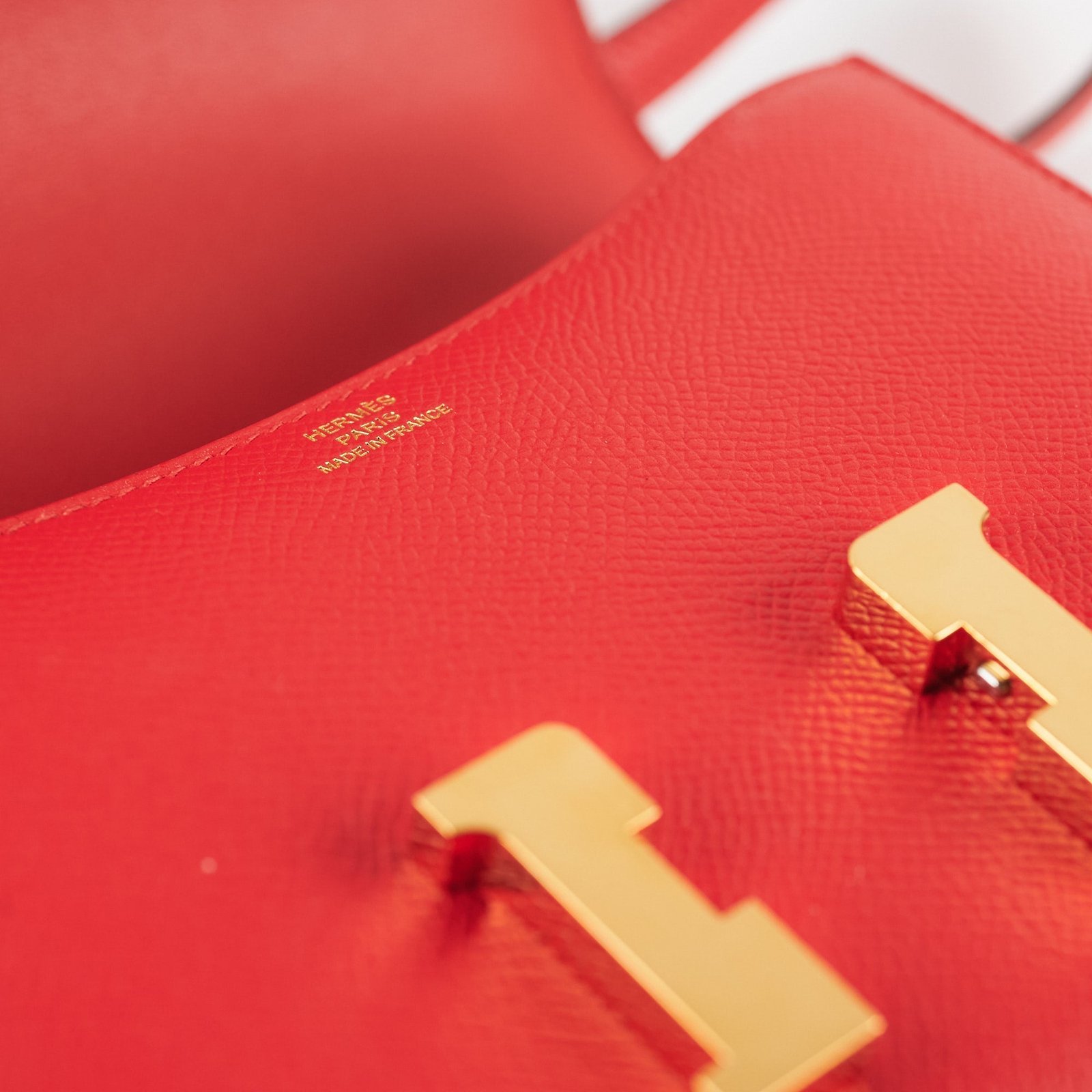 Deal of The Week - Hermes Constance 18 Rouge Tomate Stamp A | AlmaBagz - Image 10