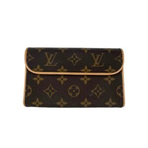 17/7 - Louis Vuitton Florentine Belt Bag Pouch Monogram | AlmaBagz