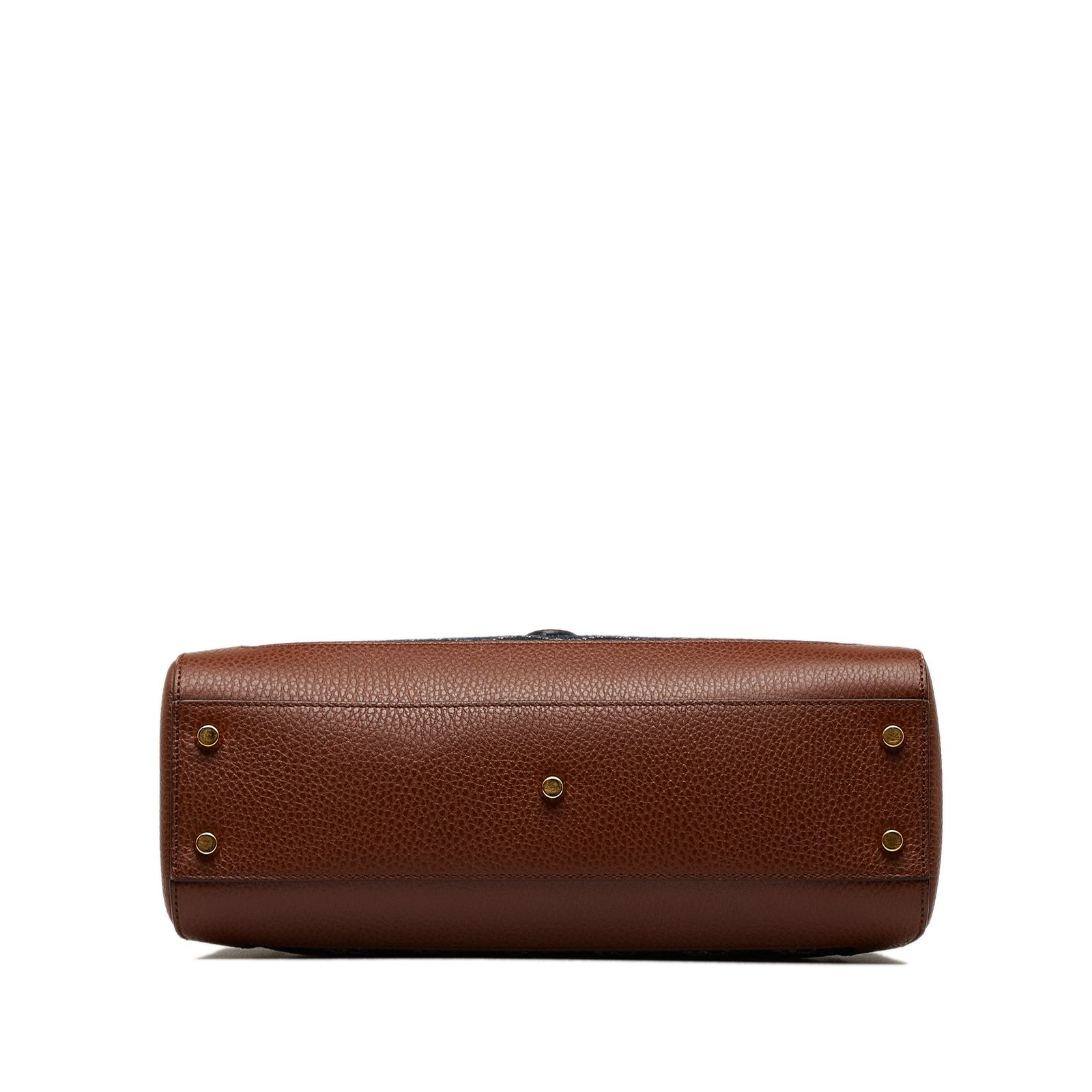 Blue Gucci Medium GG Denim Jackie 1961 Tote Satchel | AlmaBagz - Image 3