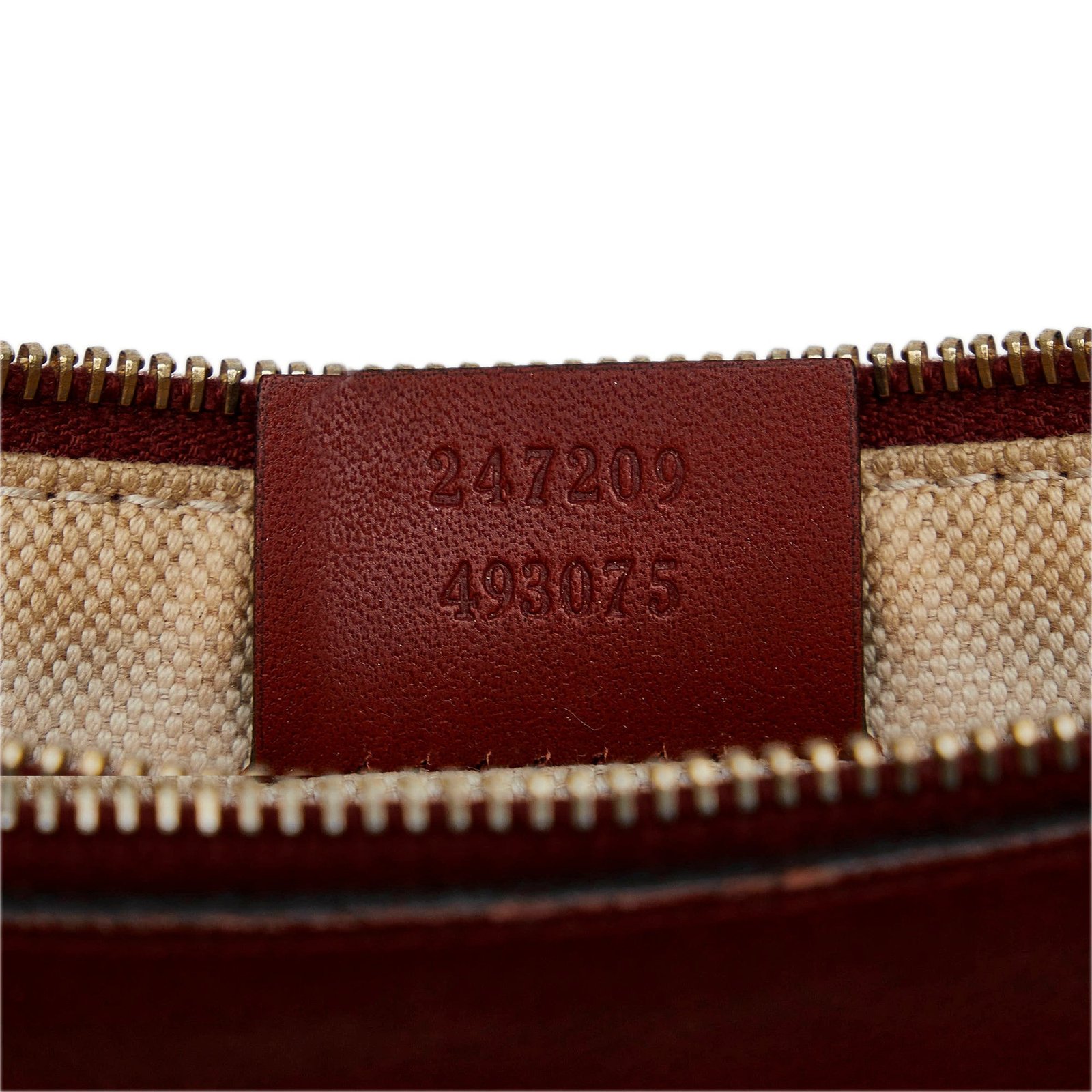 Brown Gucci GG Canvas Craft Tote Bag | AlmaBagz - Image 7