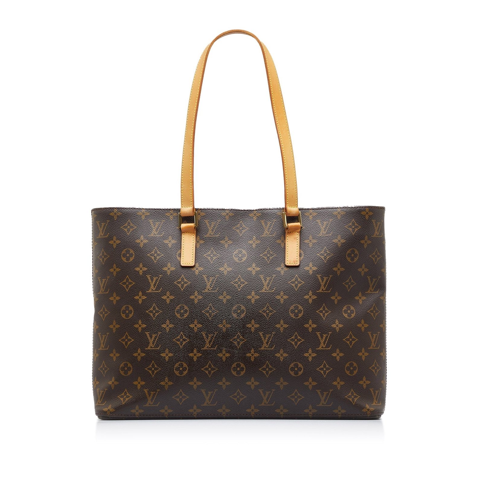 Brown Louis Vuitton Monogram Luco Tote Bag | AlmaBagz - Image 2
