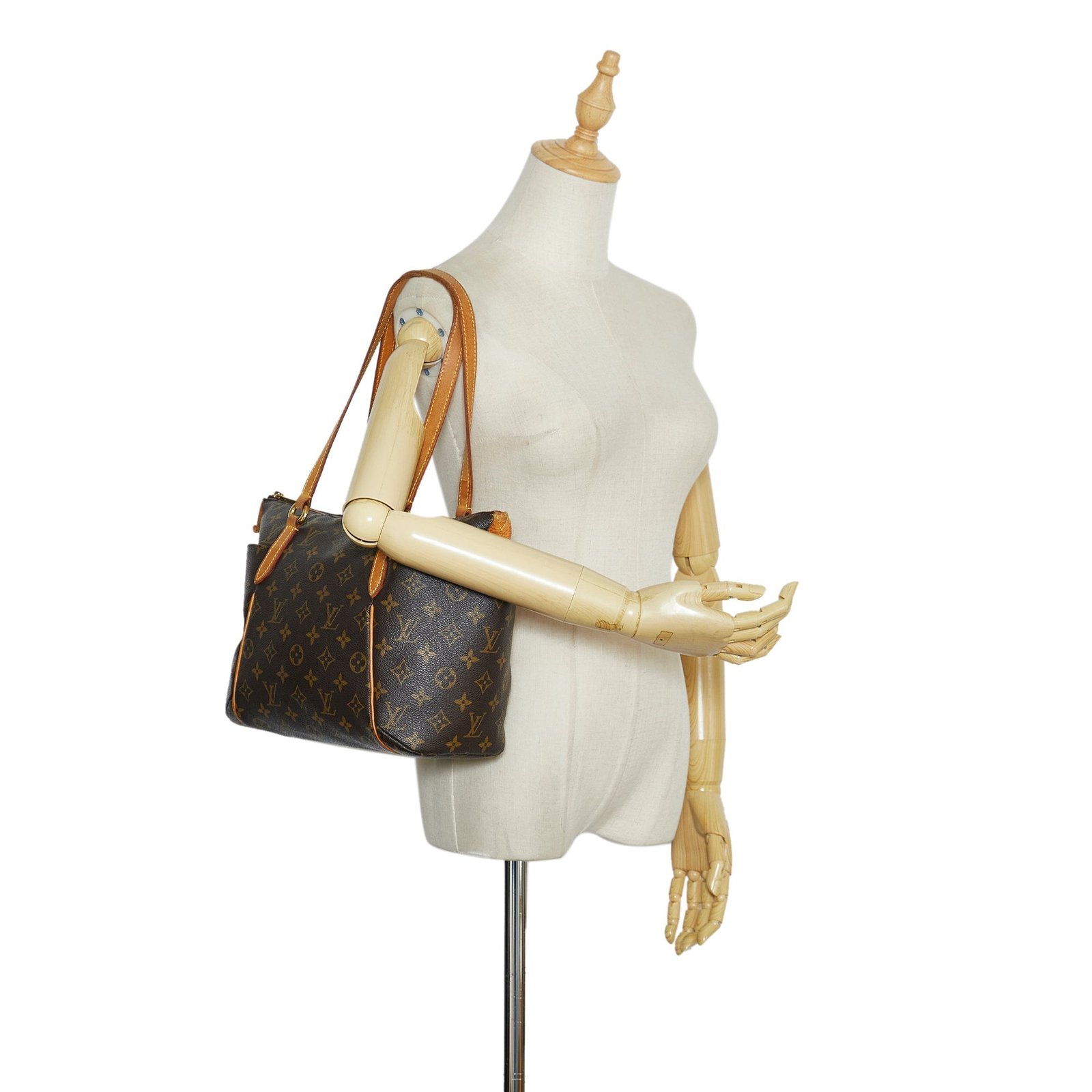 Brown Louis Vuitton Monogram Totally PM Tote Bag | AlmaBagz - Image 14