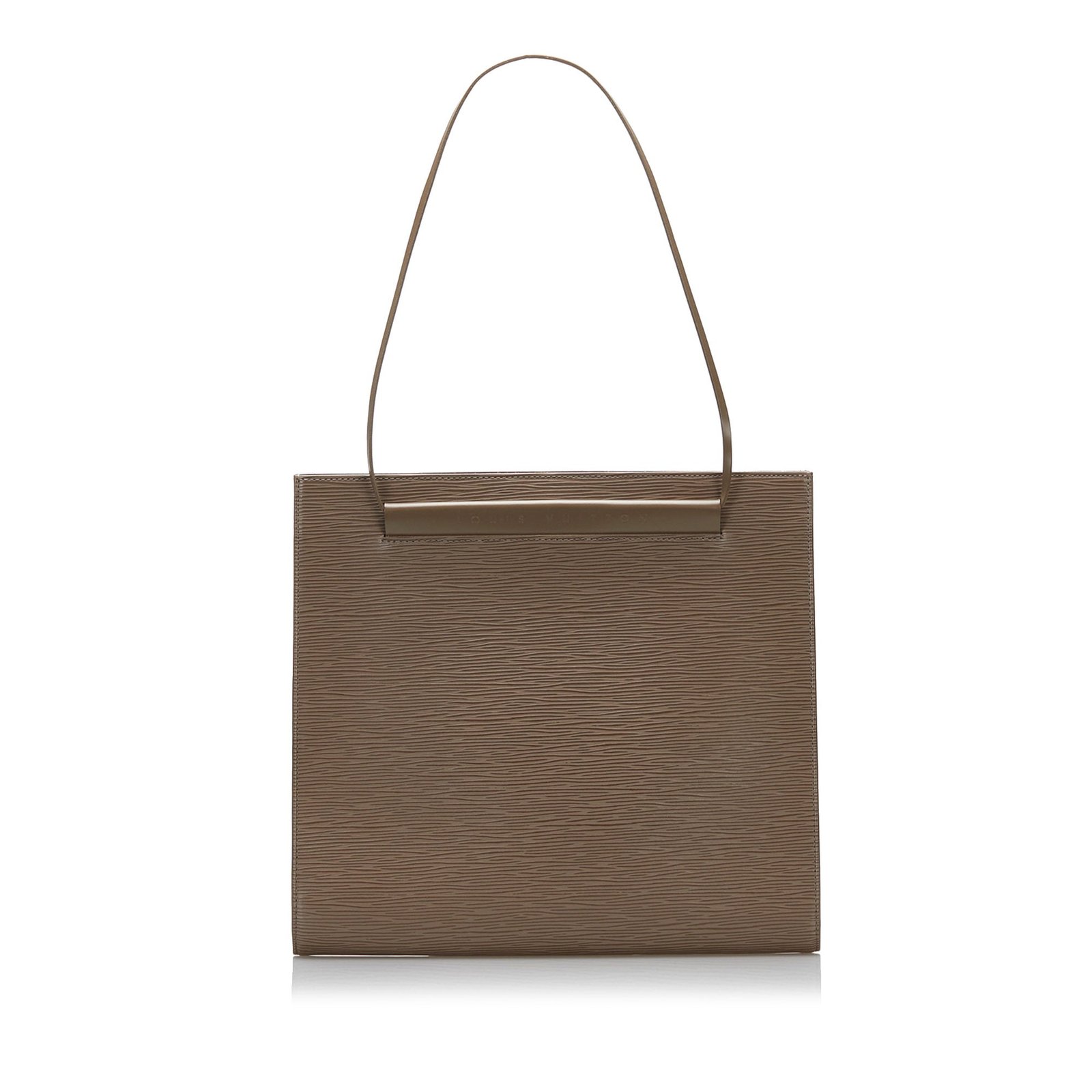 Brown Louis Vuitton Epi Saint Tropez Tote Bag | AlmaBagz - Image 9
