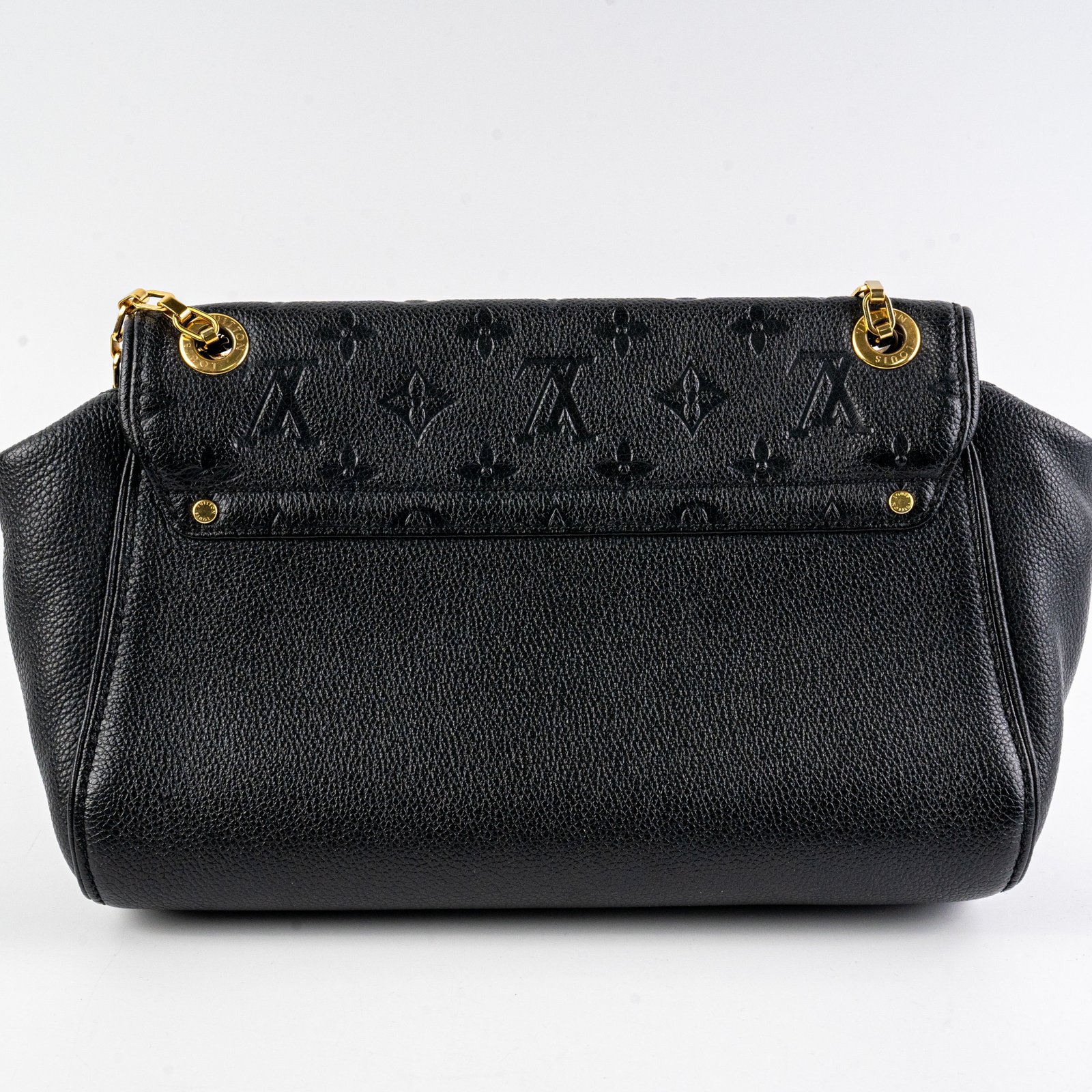 18/7- Louis Vuitton Saint Germain MM Empreinte Black | AlmaBagz