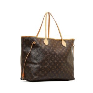 Brown Louis Vuitton Monogram Neverfull GM Tote Bag | AlmaBagz