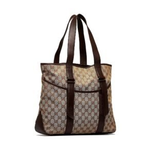 Brown Gucci GG Canvas Tote Bag | AlmaBagz