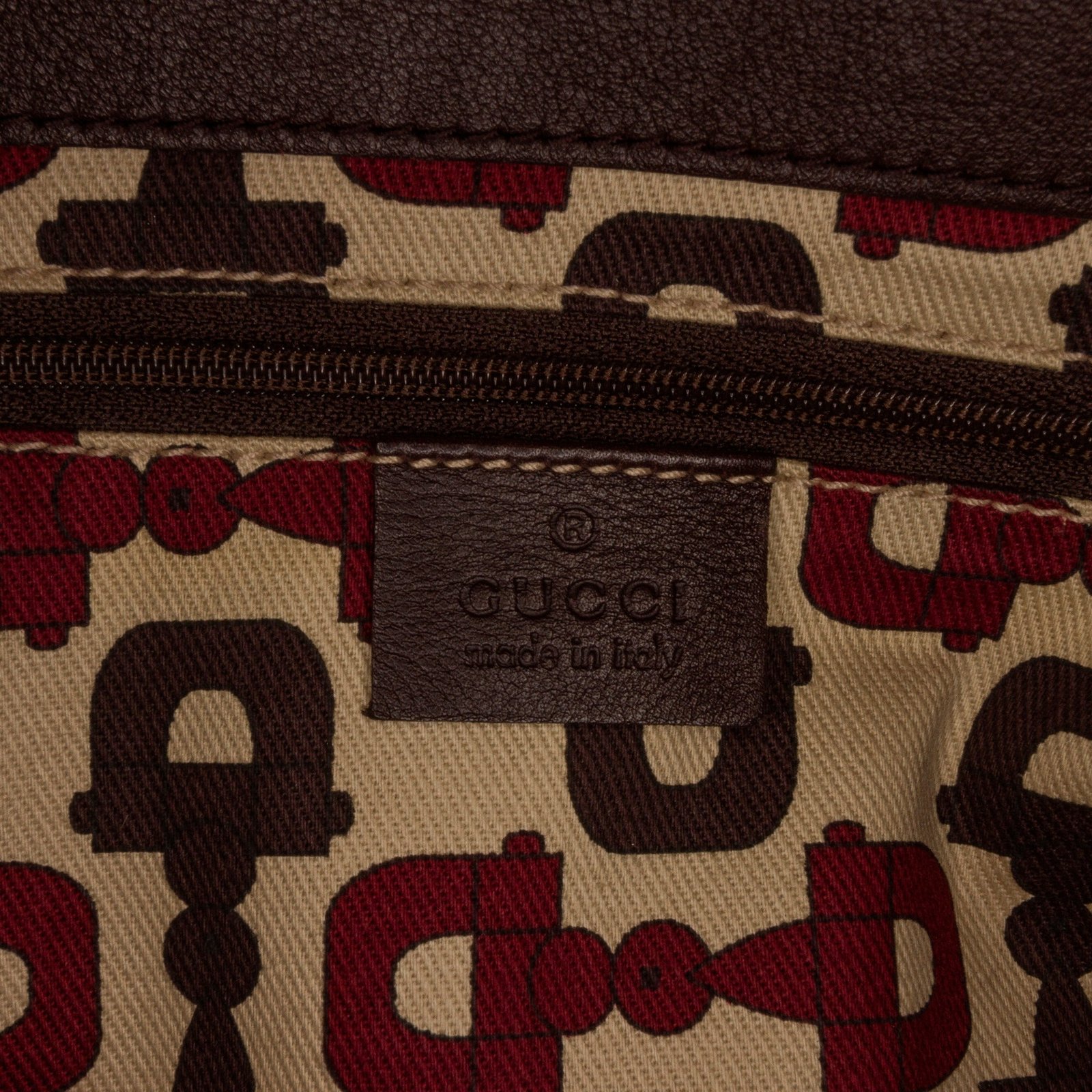 Brown Gucci Guccissima Abbey D-Ring Tote Bag | AlmaBagz - Image 8