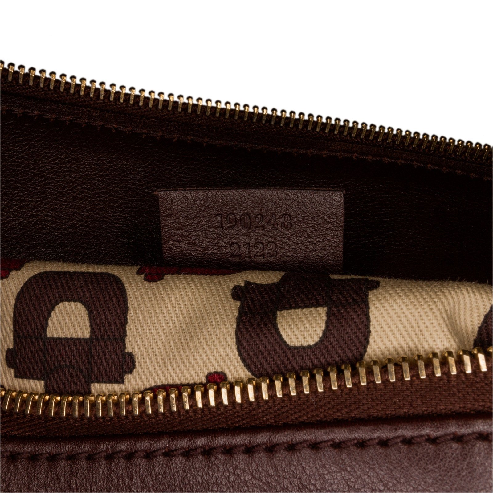 Brown Gucci Guccissima Abbey D-Ring Tote Bag | AlmaBagz - Image 9