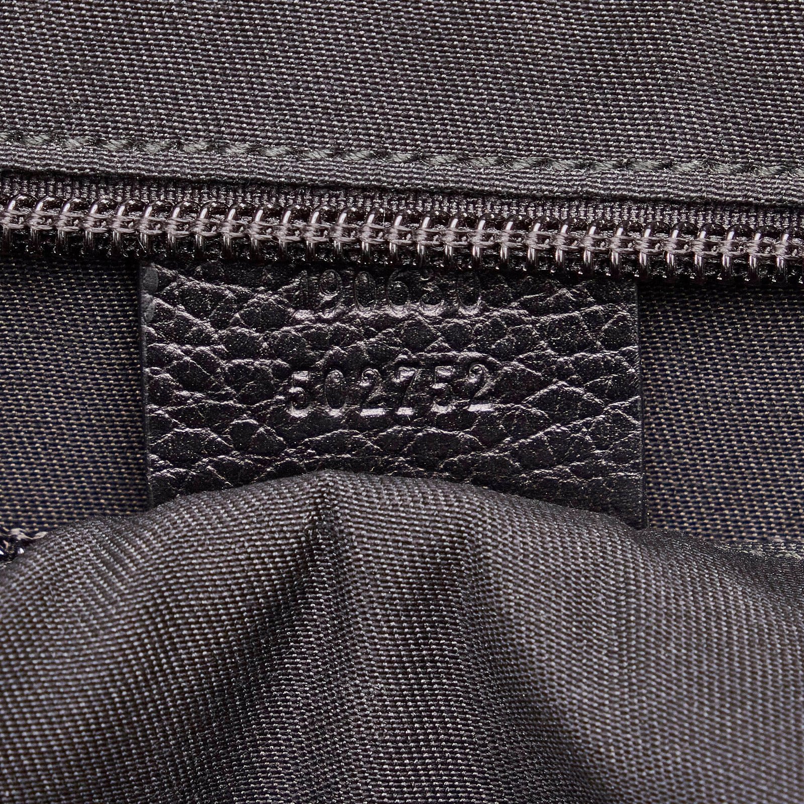 Black Gucci GG Nylon Tote | AlmaBagz - Image 6