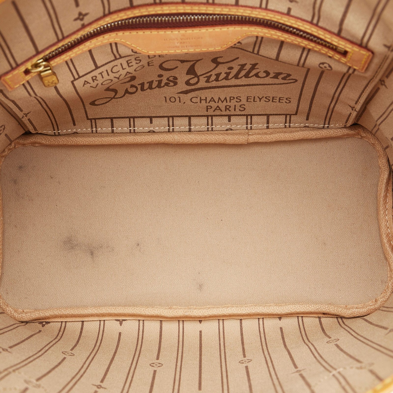 Brown Louis Vuitton Monogram Neverfull PM Tote Bag | AlmaBagz - Image 4