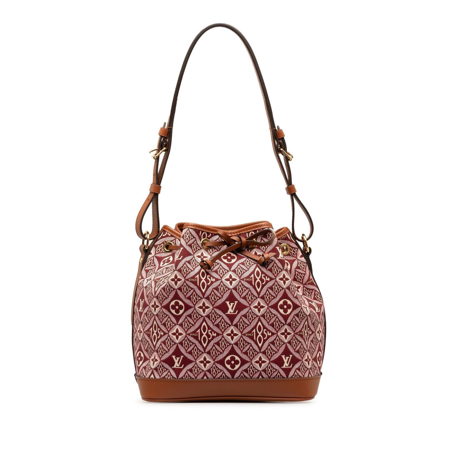 Brown Louis Vuitton Since 1854 Noe Bucket Bag | AlmaBagz