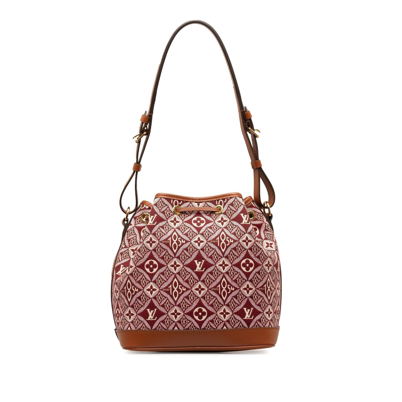 Brown Louis Vuitton Since 1854 Noe Bucket Bag | AlmaBagz - Image 3