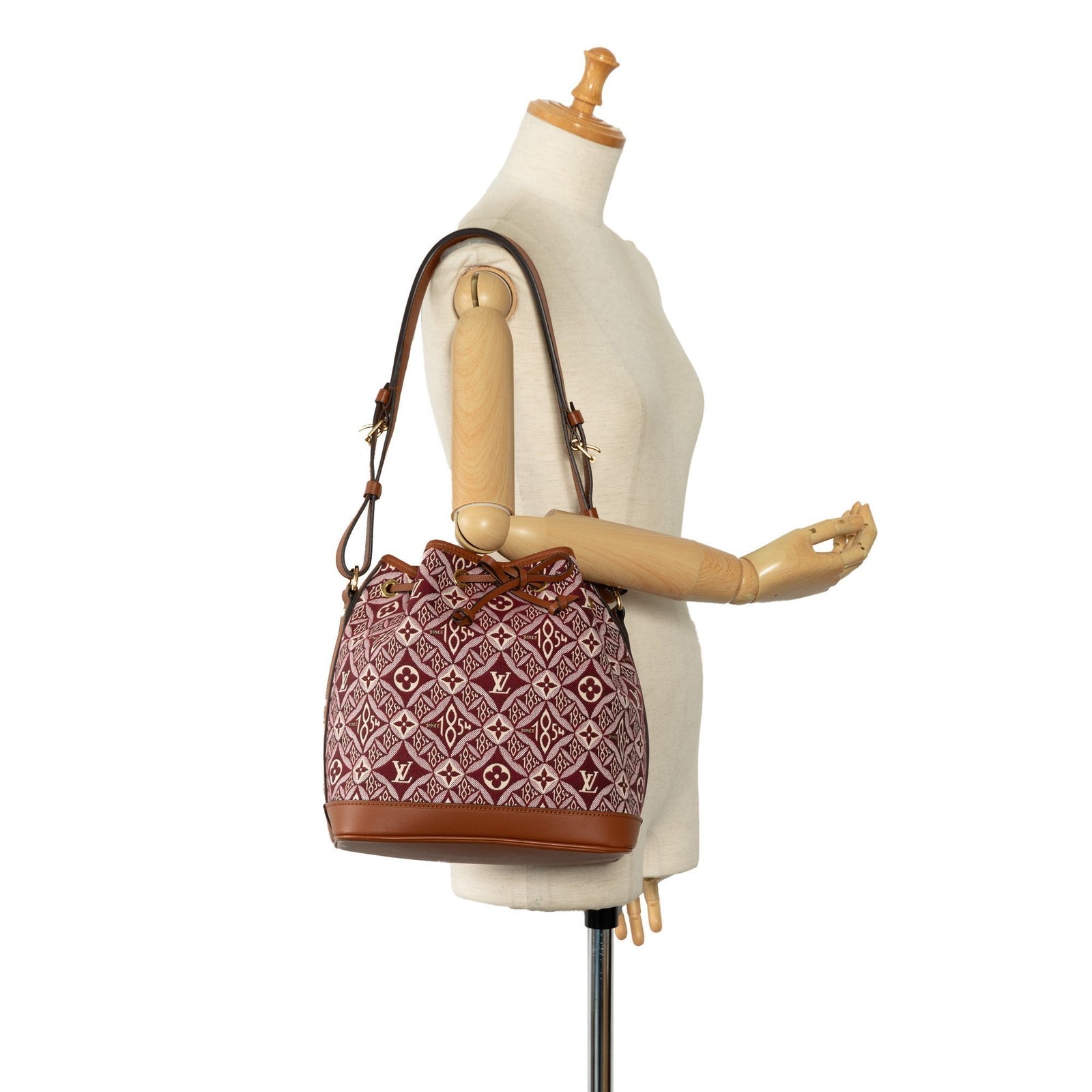 Brown Louis Vuitton Since 1854 Noe Bucket Bag | AlmaBagz - Image 8