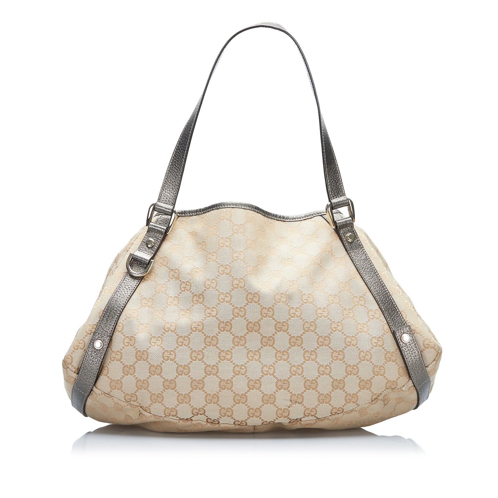 Brown Gucci GG Canvas Abbey Tote | AlmaBagz - Image 12