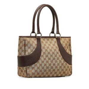 Brown Gucci GG Canvas Tote Bag | AlmaBagz