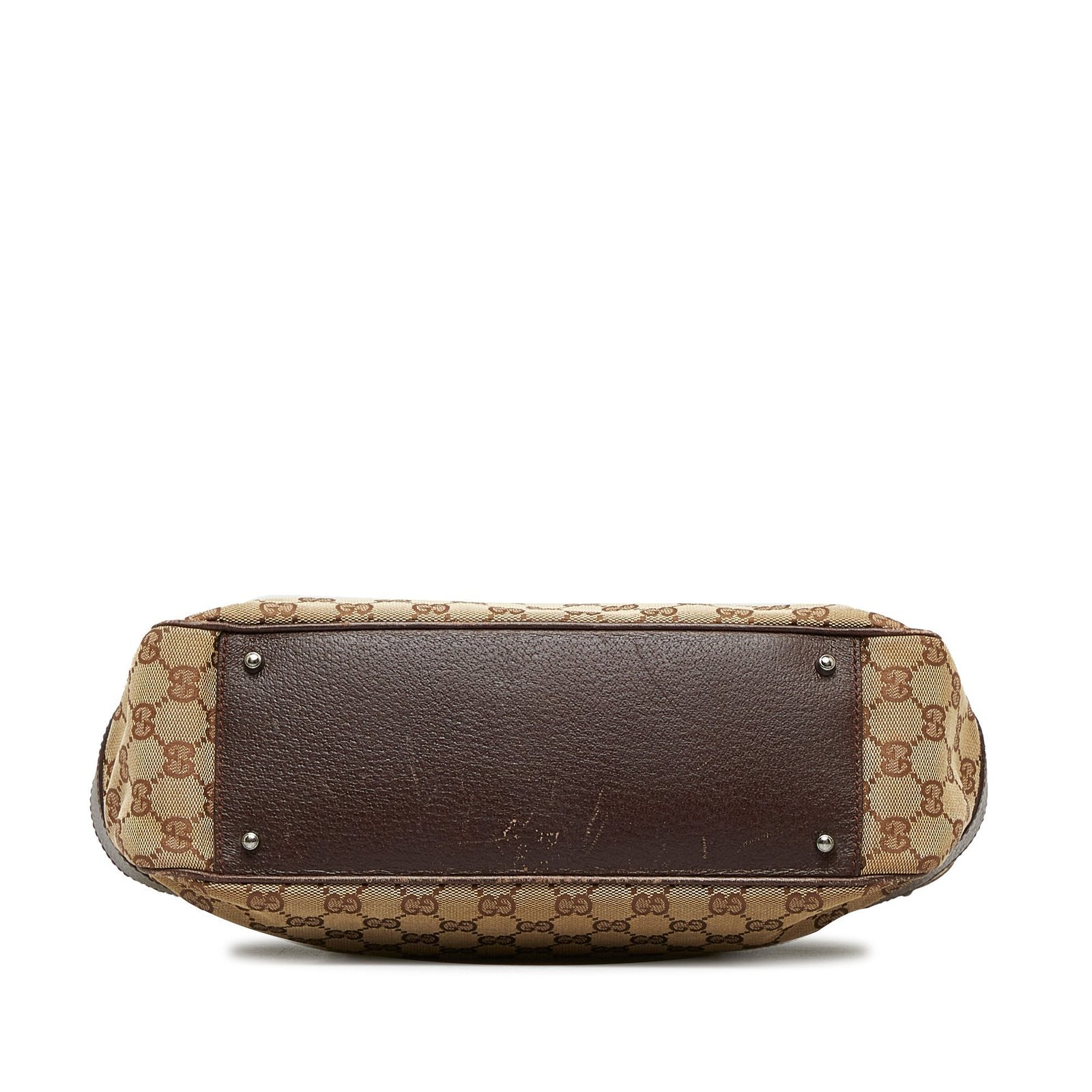 Brown Gucci GG Canvas Tote Bag | AlmaBagz - Image 3
