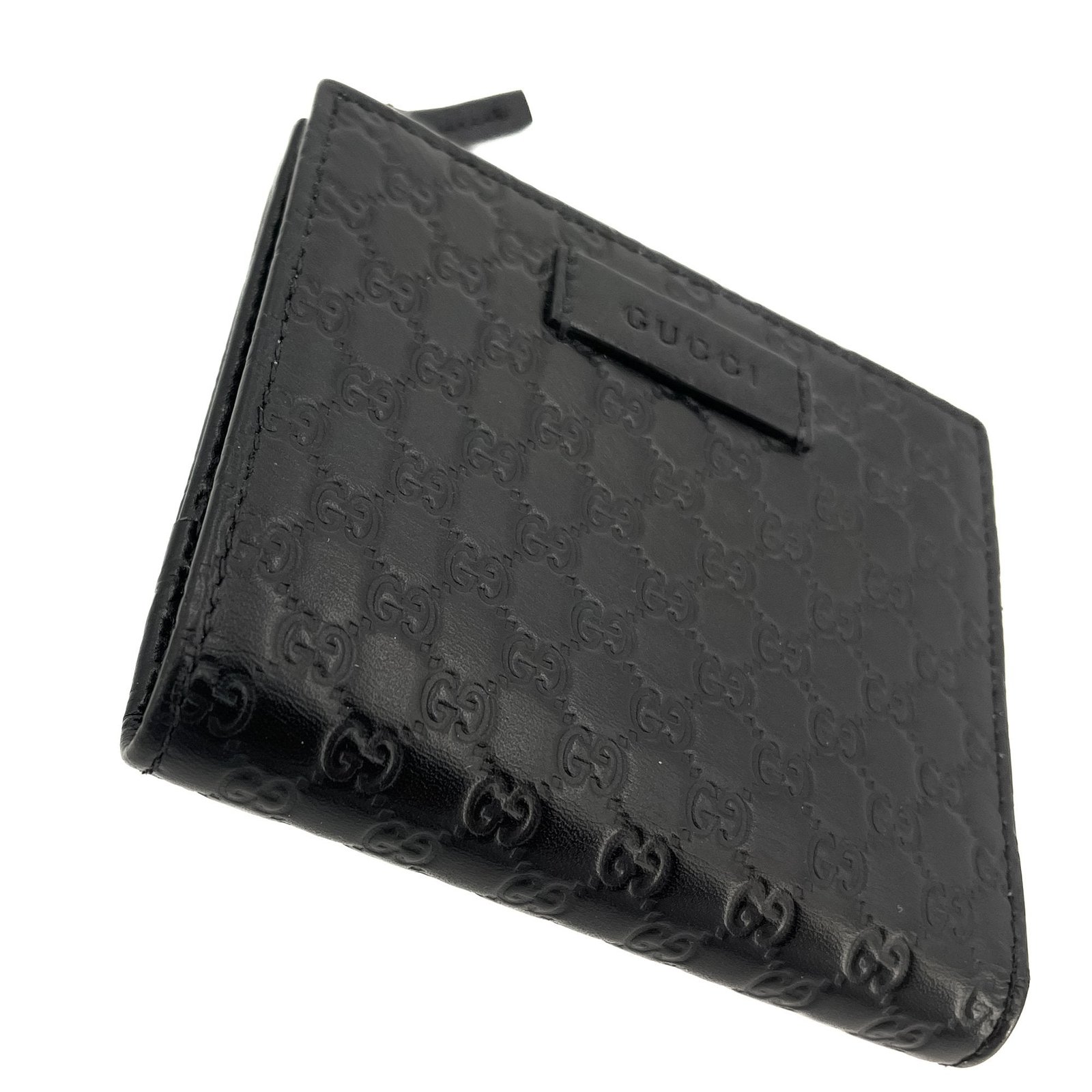 Envelope Guccissima Leather Black Wallet | AlmaBagz - Image 4