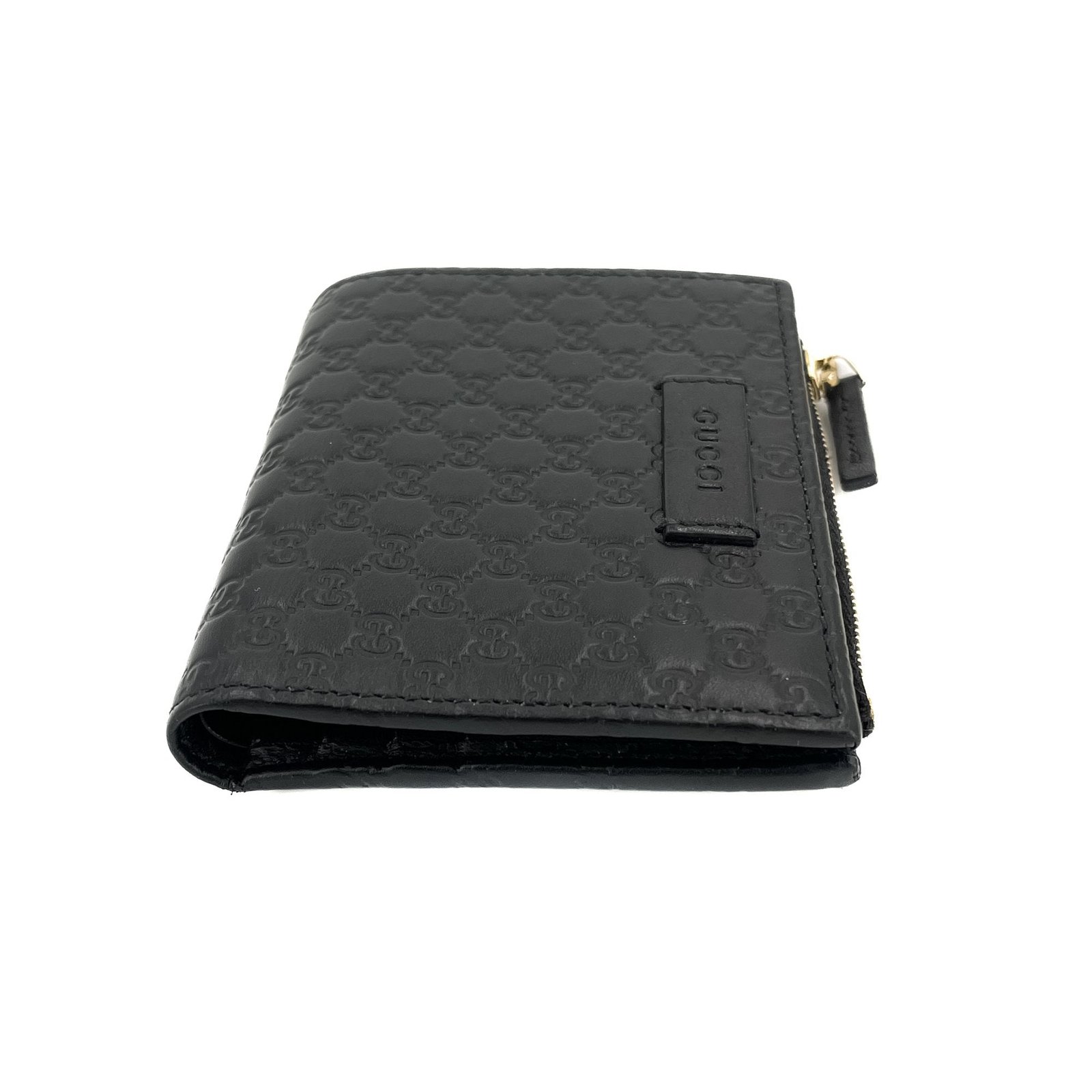 Envelope Guccissima Leather Black Wallet | AlmaBagz - Image 6