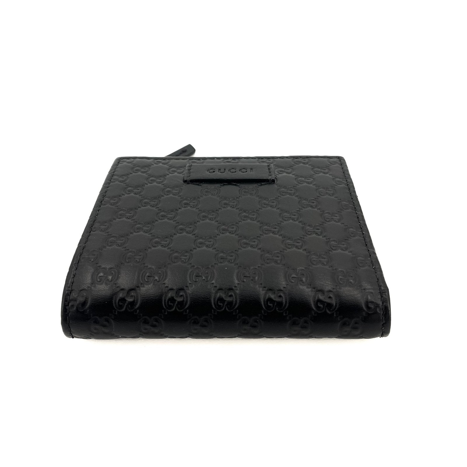 Envelope Guccissima Leather Black Wallet | AlmaBagz - Image 2