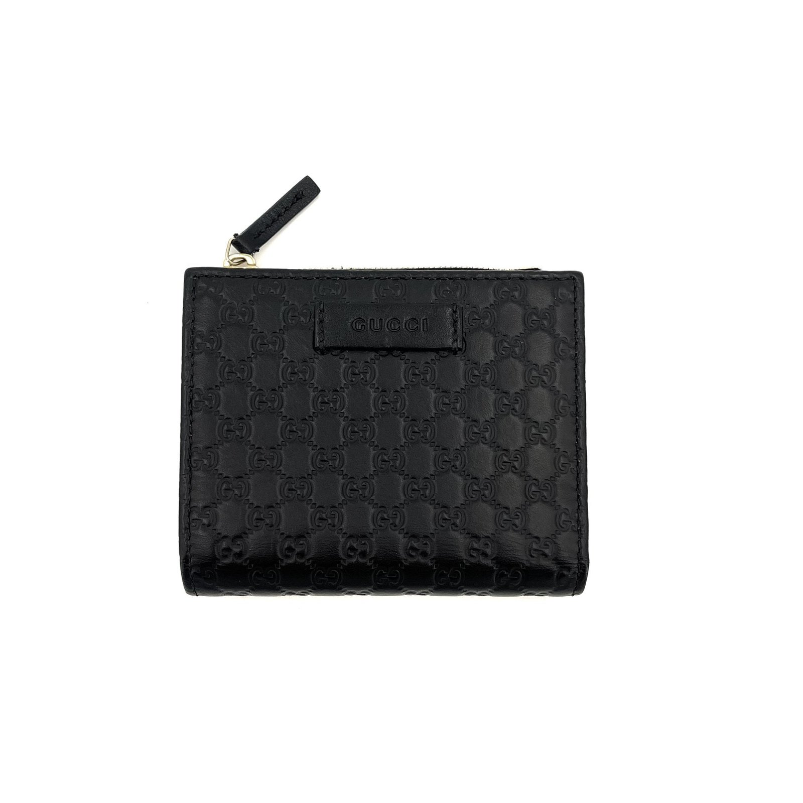 Envelope Guccissima Leather Black Wallet | AlmaBagz - Image 11