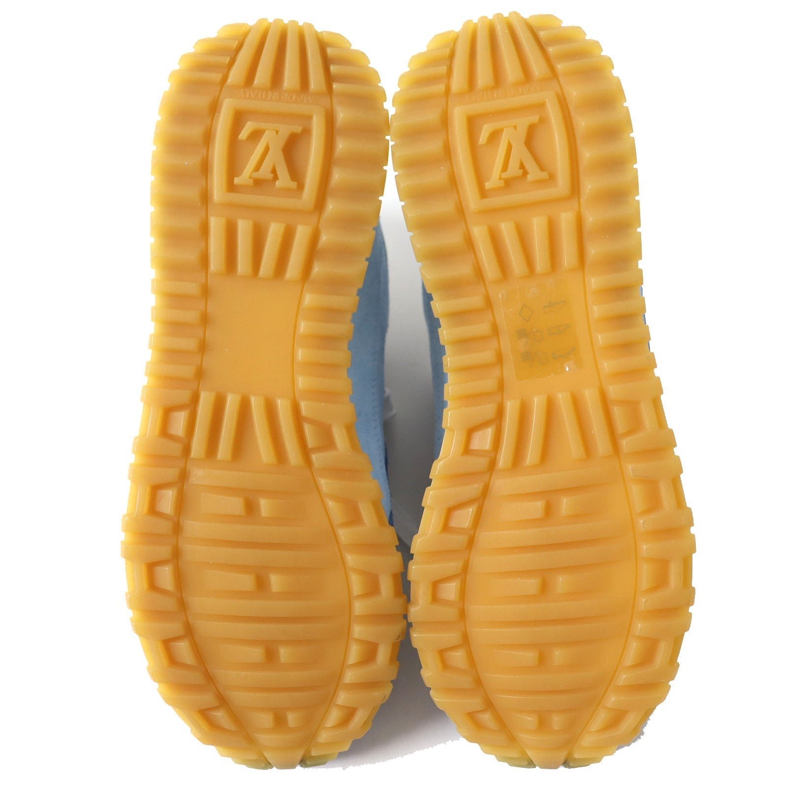 LOUIS VUITTON sneakers Suede Blue x White type Runaway line 35 1/2 | AlmaBagz - Image 7