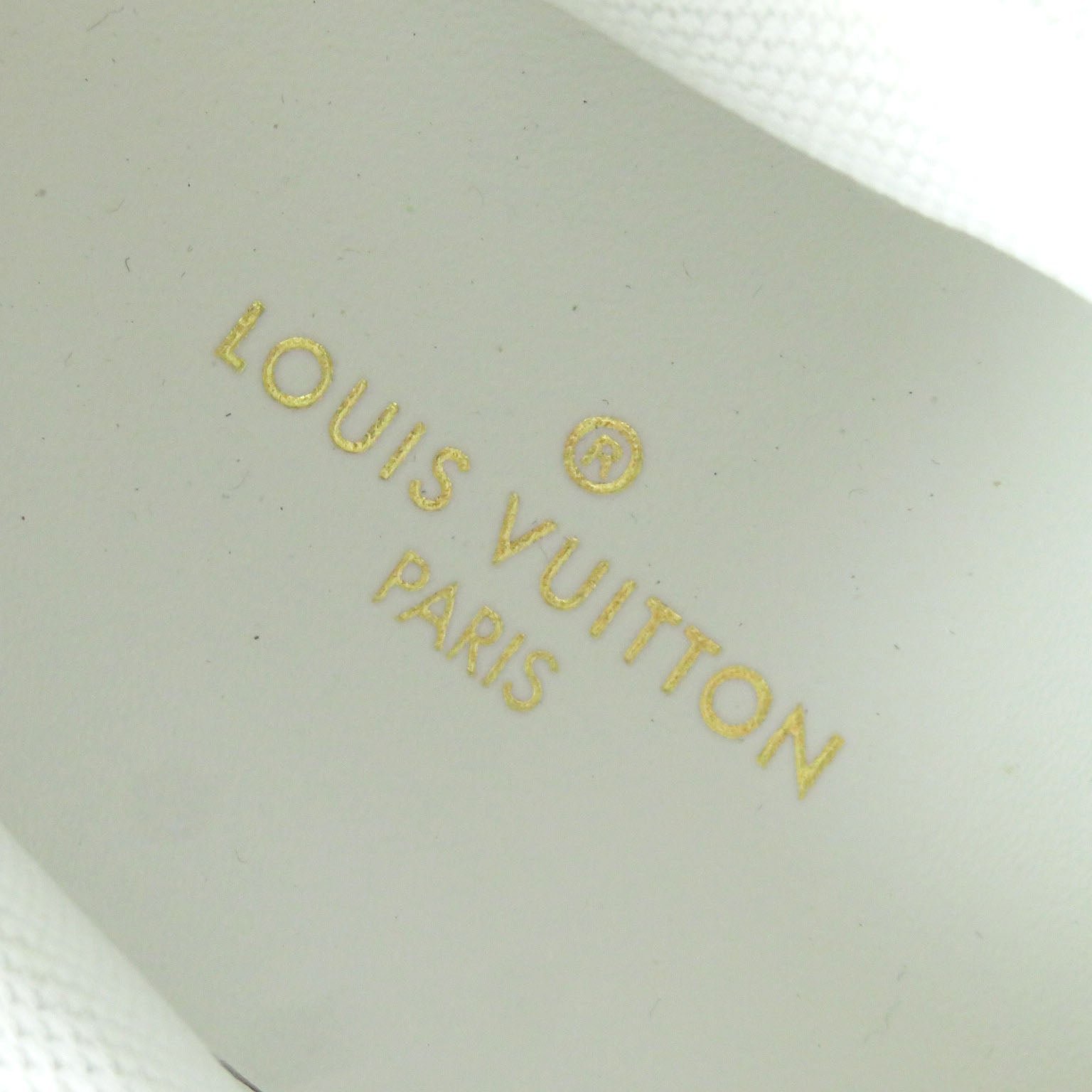 LOUIS VUITTON sneakers PVC White brown Runaway line 38 | AlmaBagz - Image 9