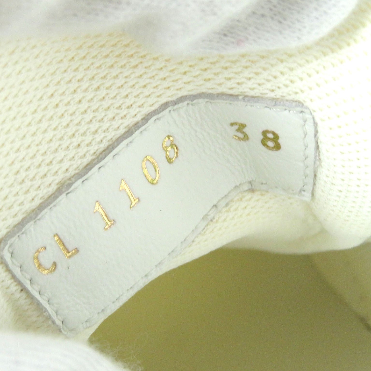 LOUIS VUITTON sneakers PVC White brown Runaway line 38 | AlmaBagz - Image 8