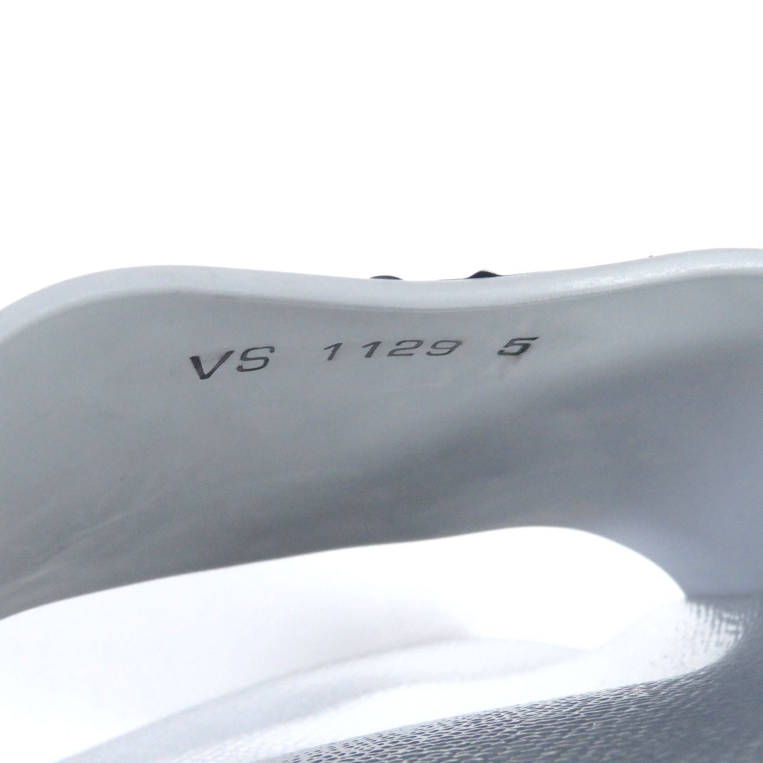 LOUIS VUITTON Sandals rubber Silver Waterfront line mules 5 | AlmaBagz - Image 7