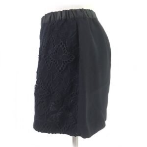 LOUIS VUITTON Mini skirt cotton black 34 | AlmaBagz