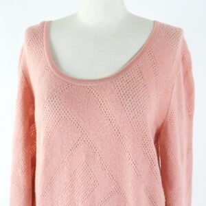 HERMES knit 2H2618DC wool pink 42 | AlmaBagz