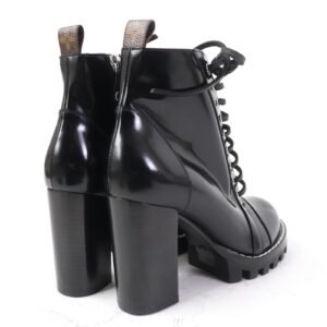 LOUIS VUITTON short boots Main: Patent black Star Trail Line Women 36 Used | AlmaBagz